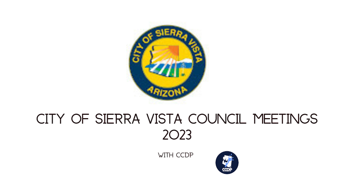 Sierra Vista City Council Meetings · Yavapai County Democratic Party 9995